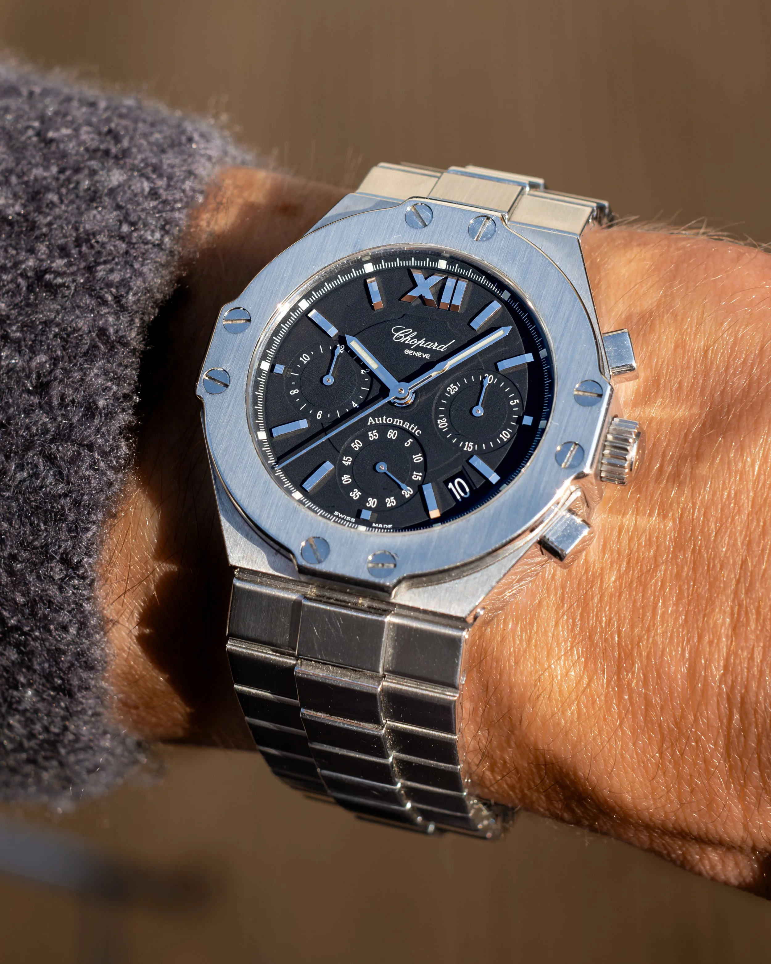 1990's Chopard St. Moritz Chronograph 8333 Full Set — Watch